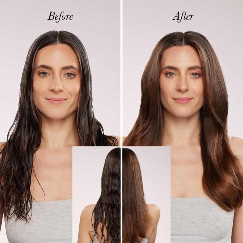 L'ANGE HAIR Soleil demonstrates negative ion technology reducing frizz for a smoother finish.