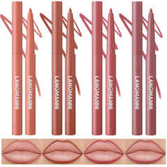 LANGMANNI lip liner set packaging showcases 12 colors for versatile looks