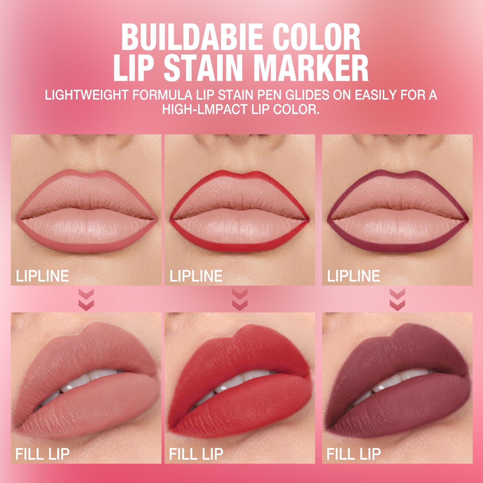 LANGMANNI nude to red shade range supports everyday to evening looks