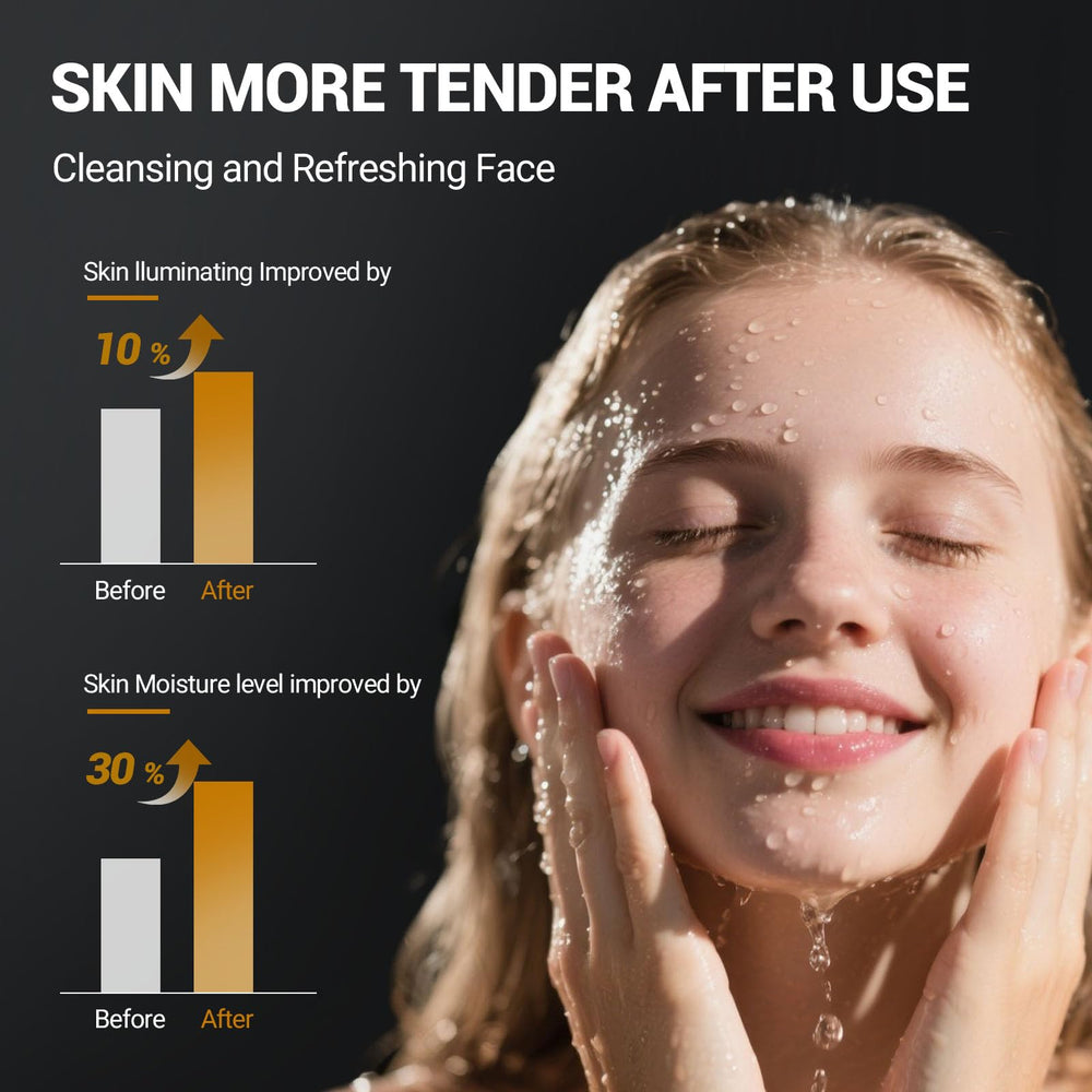 LANGULLCI Purifying Kaolin Clay Mask closeup of pores hints at minimized appearance