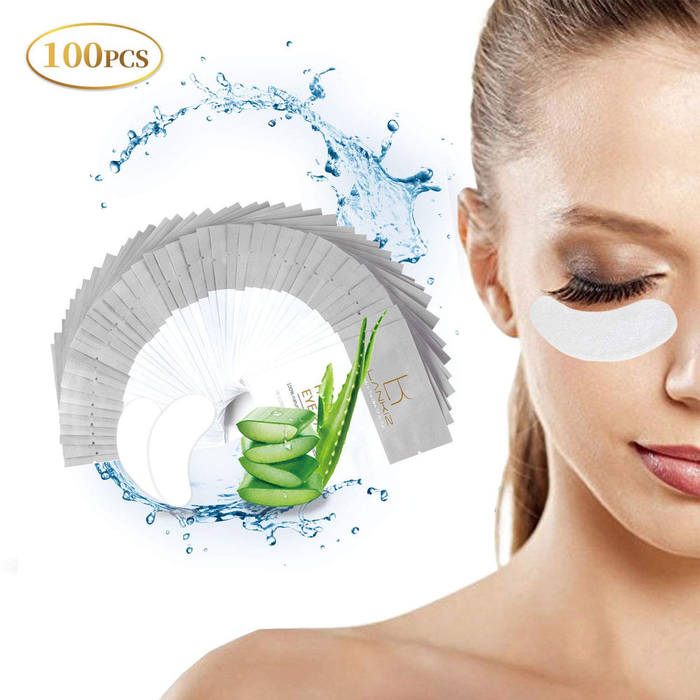 LANKIZ 100% natural plant extract pads emphasizing gentle, skin-friendly care.