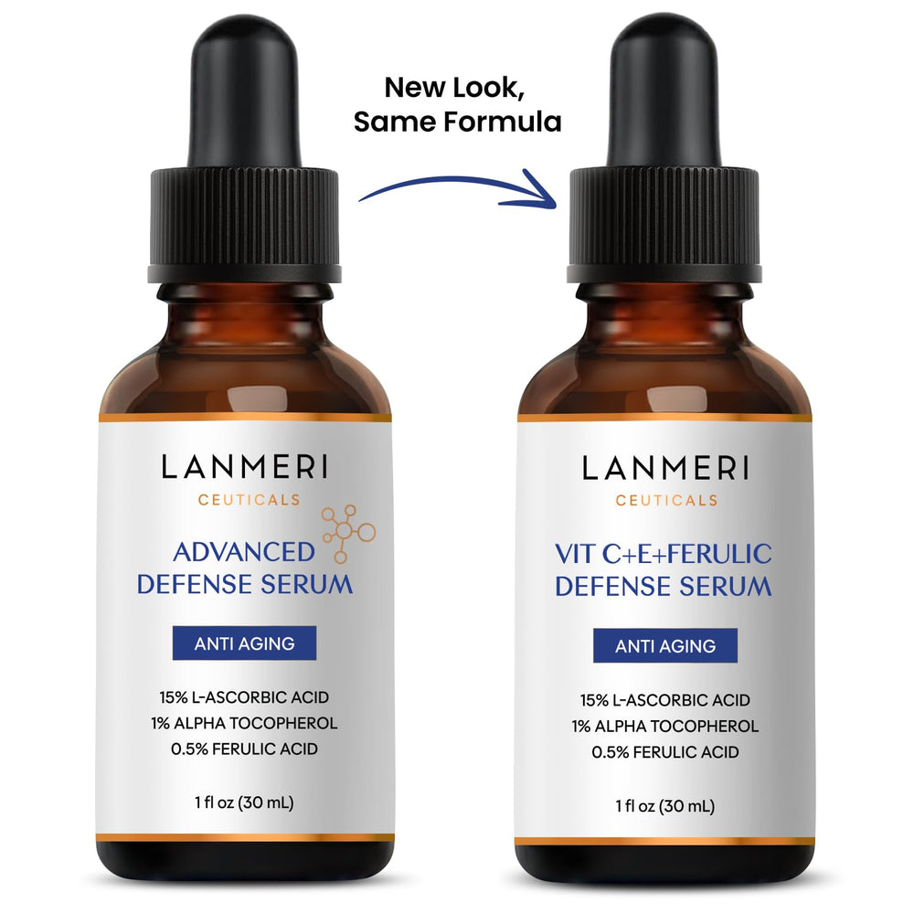 Lanmeri Ceuticals airless bottle closeup preserves potency and usability