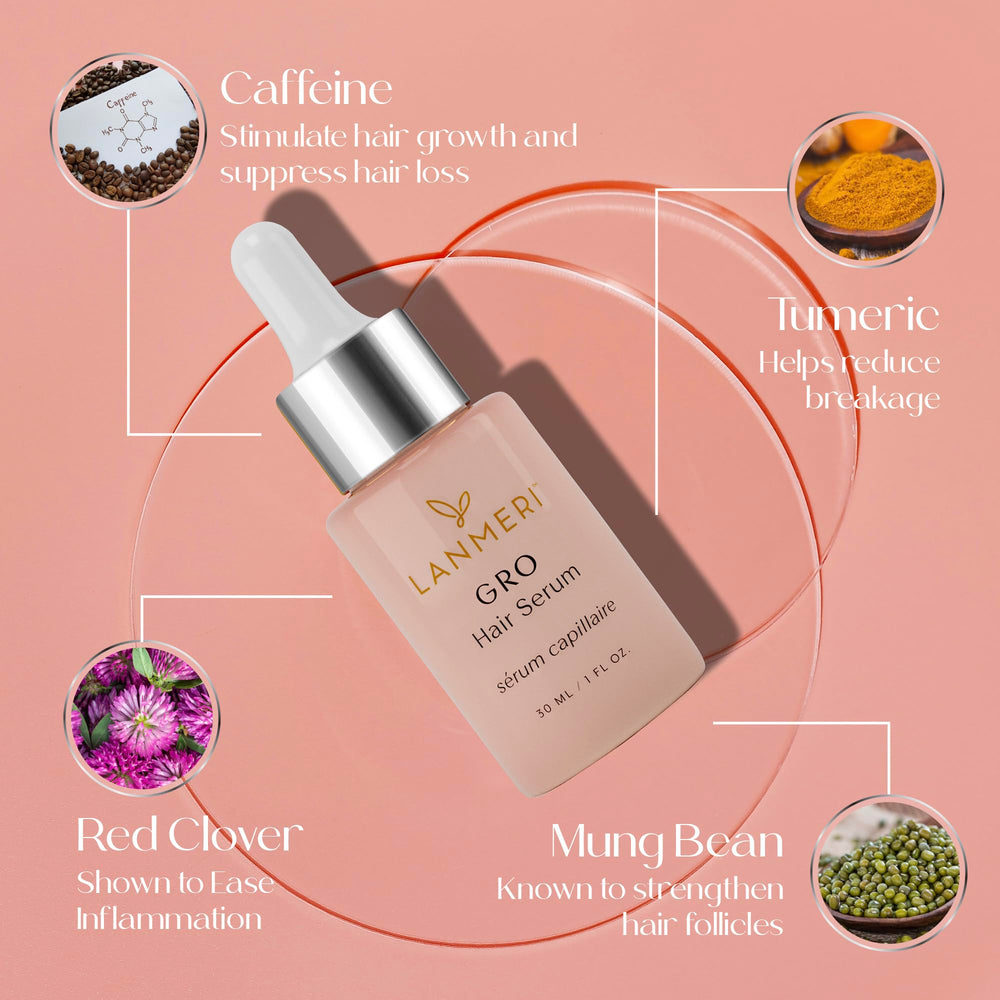 Lanmeri scalp serum application gentle rub on scalp for even absorption