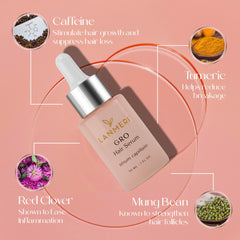 Lanmeri scalp serum application gentle rub on scalp for even absorption