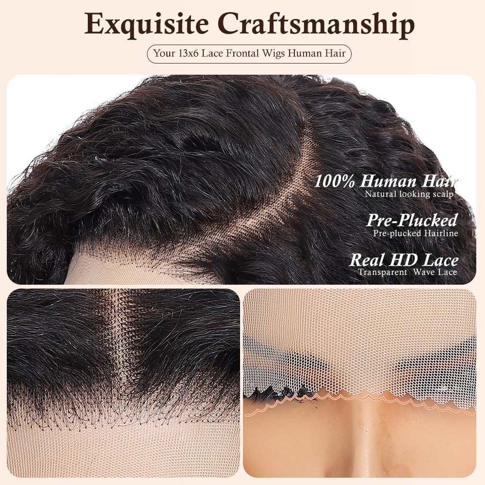 Lannaax pre-plucked hairline for easier styling and natural look.