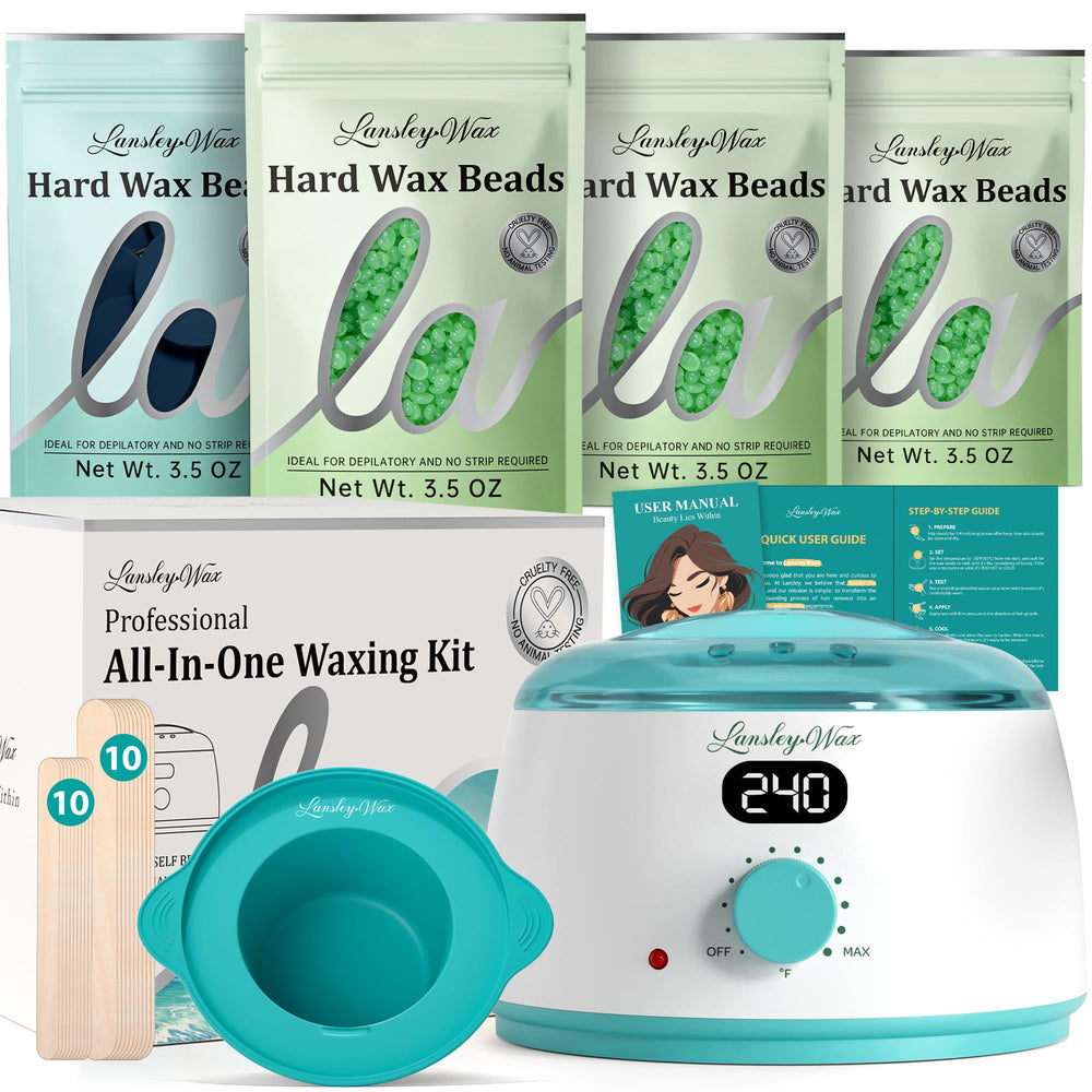 LANSLEYWAX digital wax warmer with LED display for precise temperature control