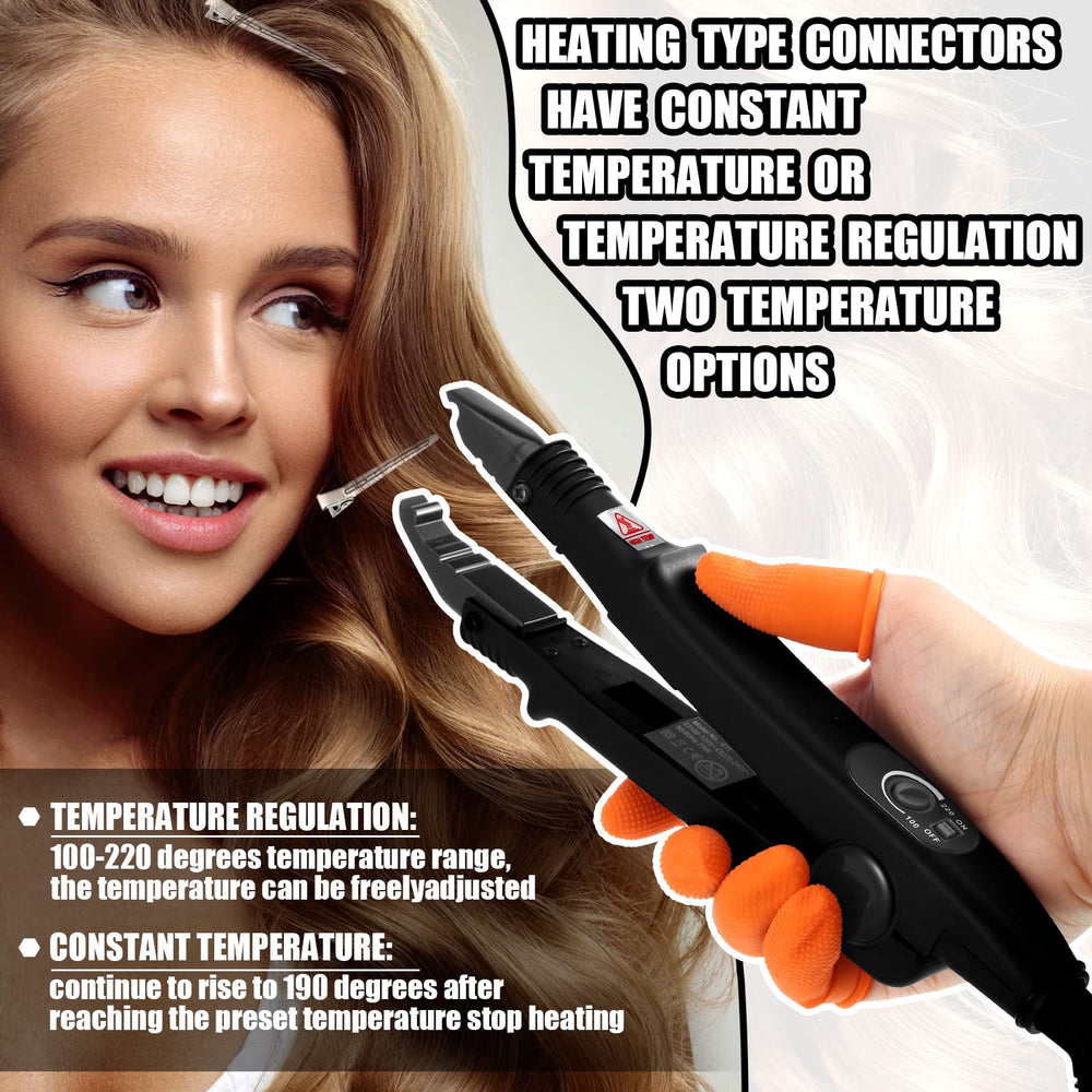 Lanties finger gloves provide heat protection during fusion