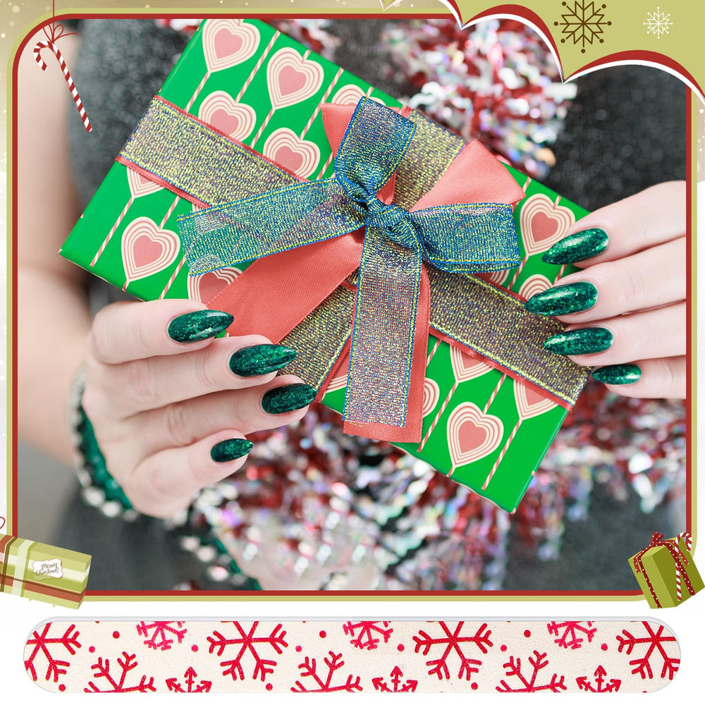 Lanties manicure and pedicure files help smooth edges and ridges.