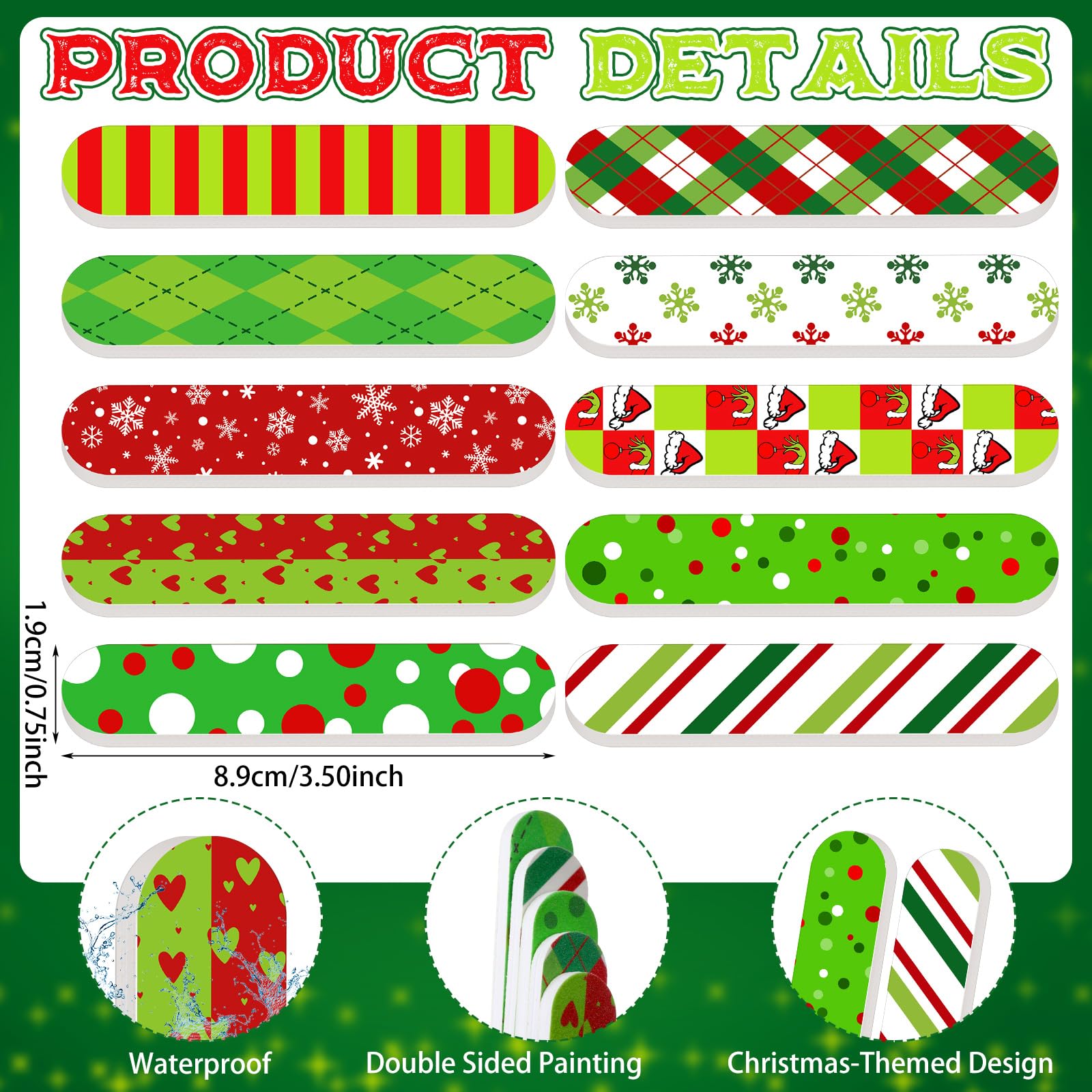 Lanties EVA-based nail files offer durable, long-lasting use