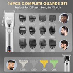 Lanumi hair clippers motor closeup showing powerful tool for thick hair.