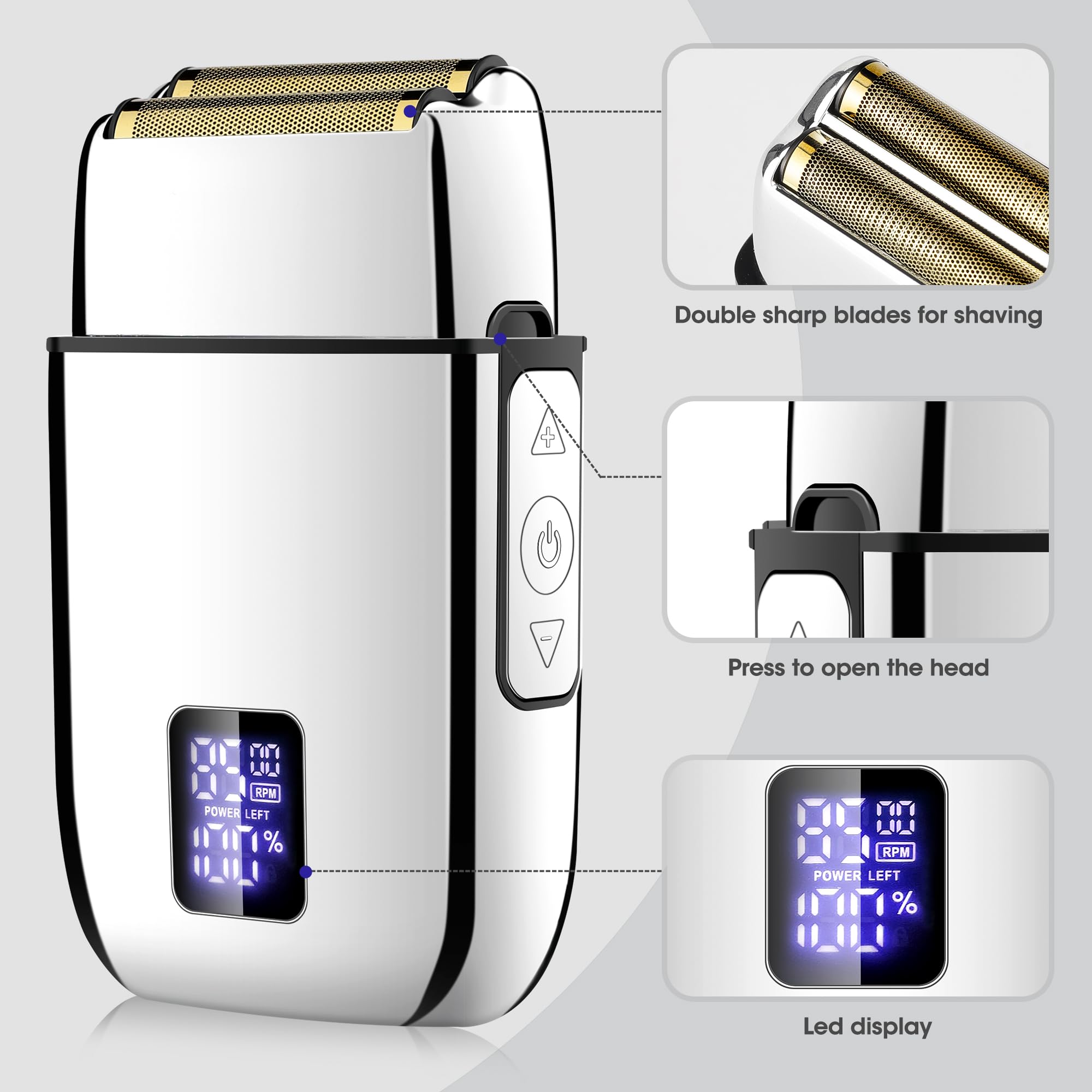 Lanumi travel case open view highlights portable grooming on the go.