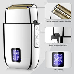 Lanumi travel case open view highlights portable grooming on the go.