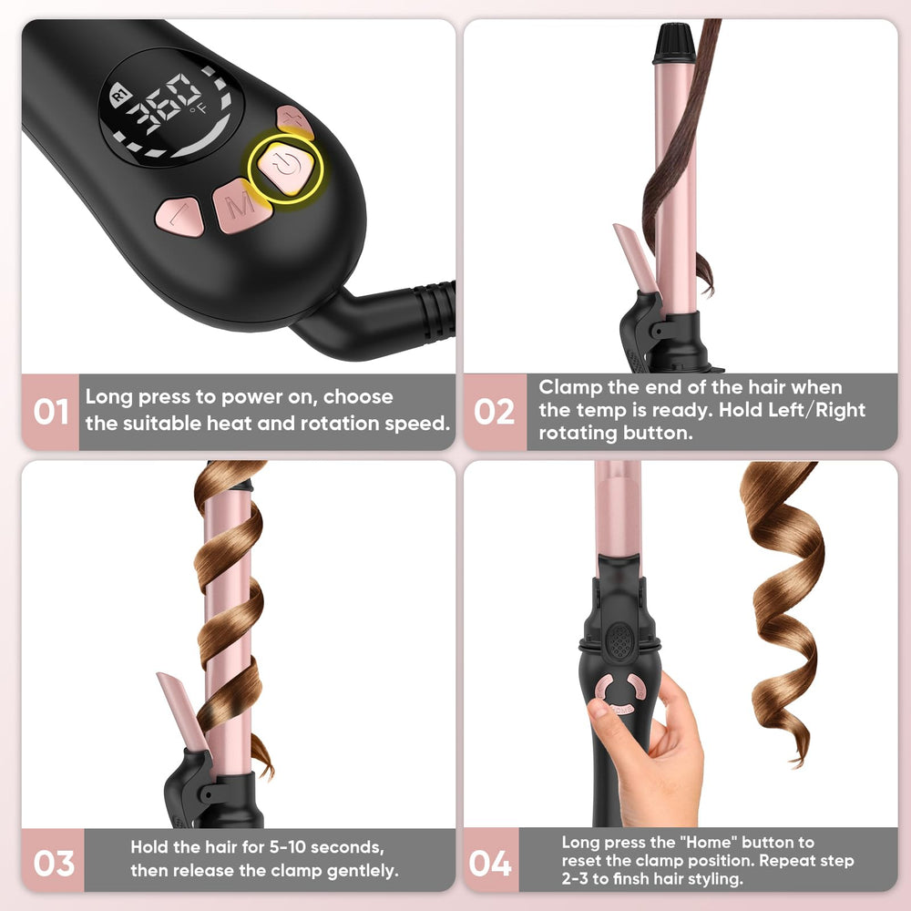 LANVIER home button reset maintains precise clamp position during use.