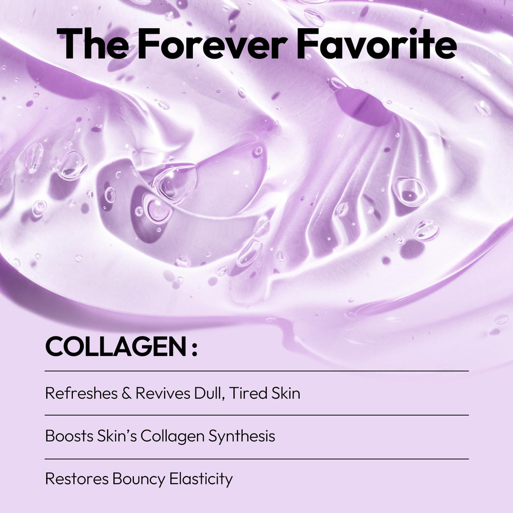 LAPCOS collagen sheet mask on face close-up delivering hydration.