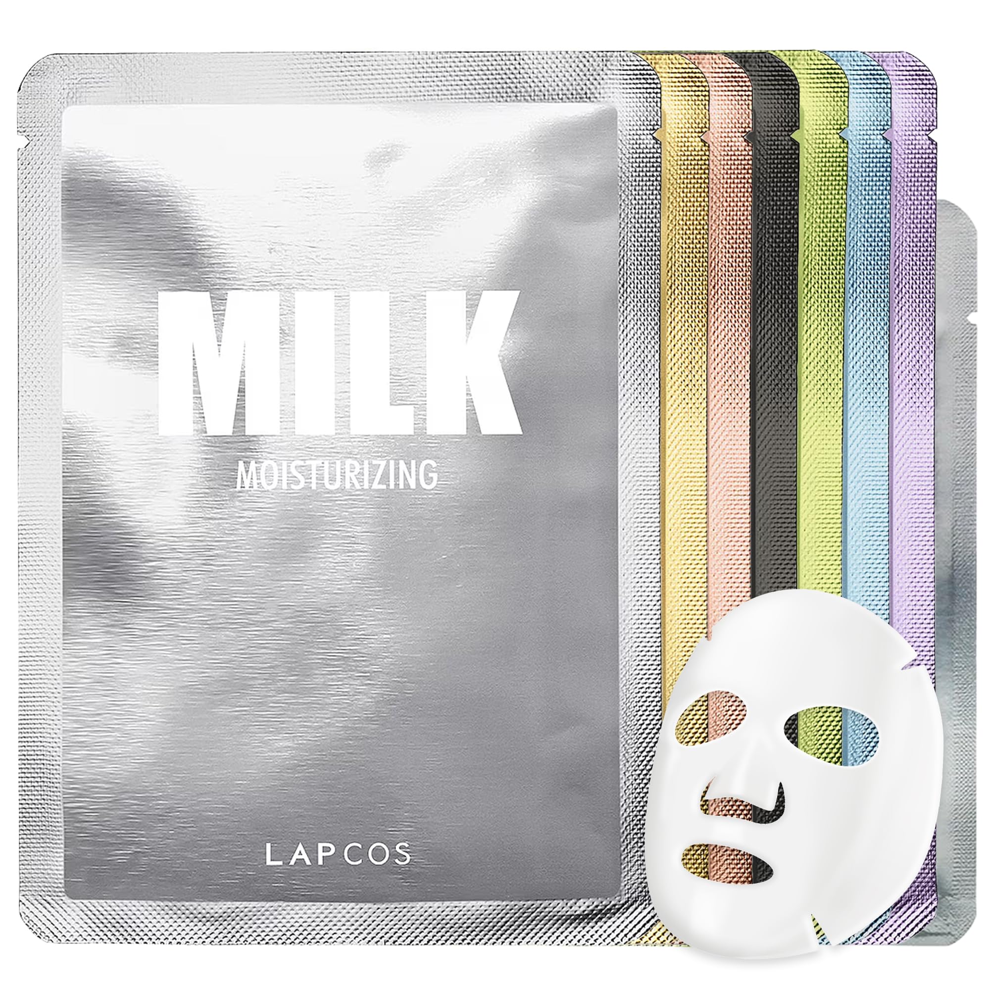 LAPCOS daily sheet mask collagen for firming hydration and glow.