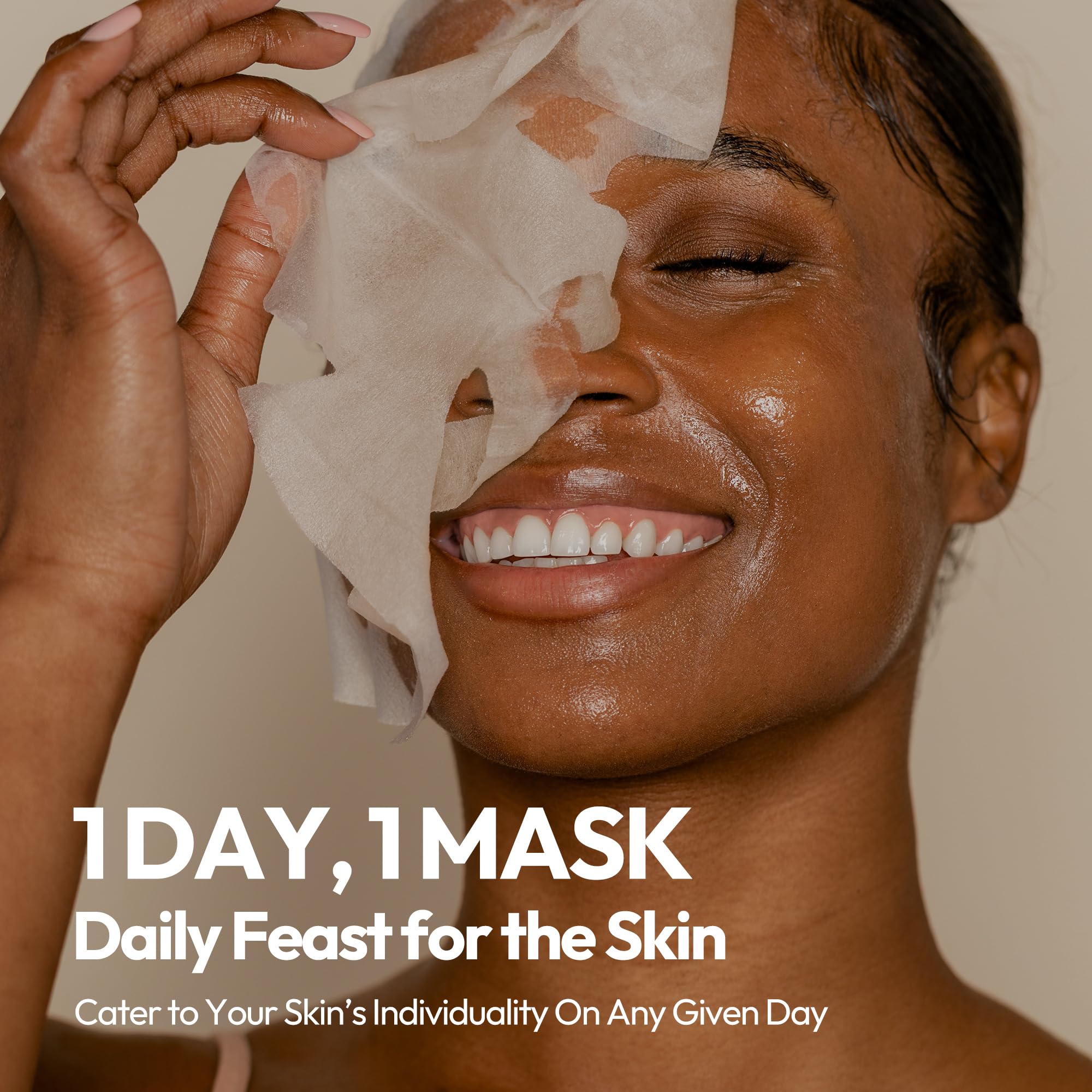 LAPCOS daily sheet mask honey moisturizes for a soft, dewy finish.