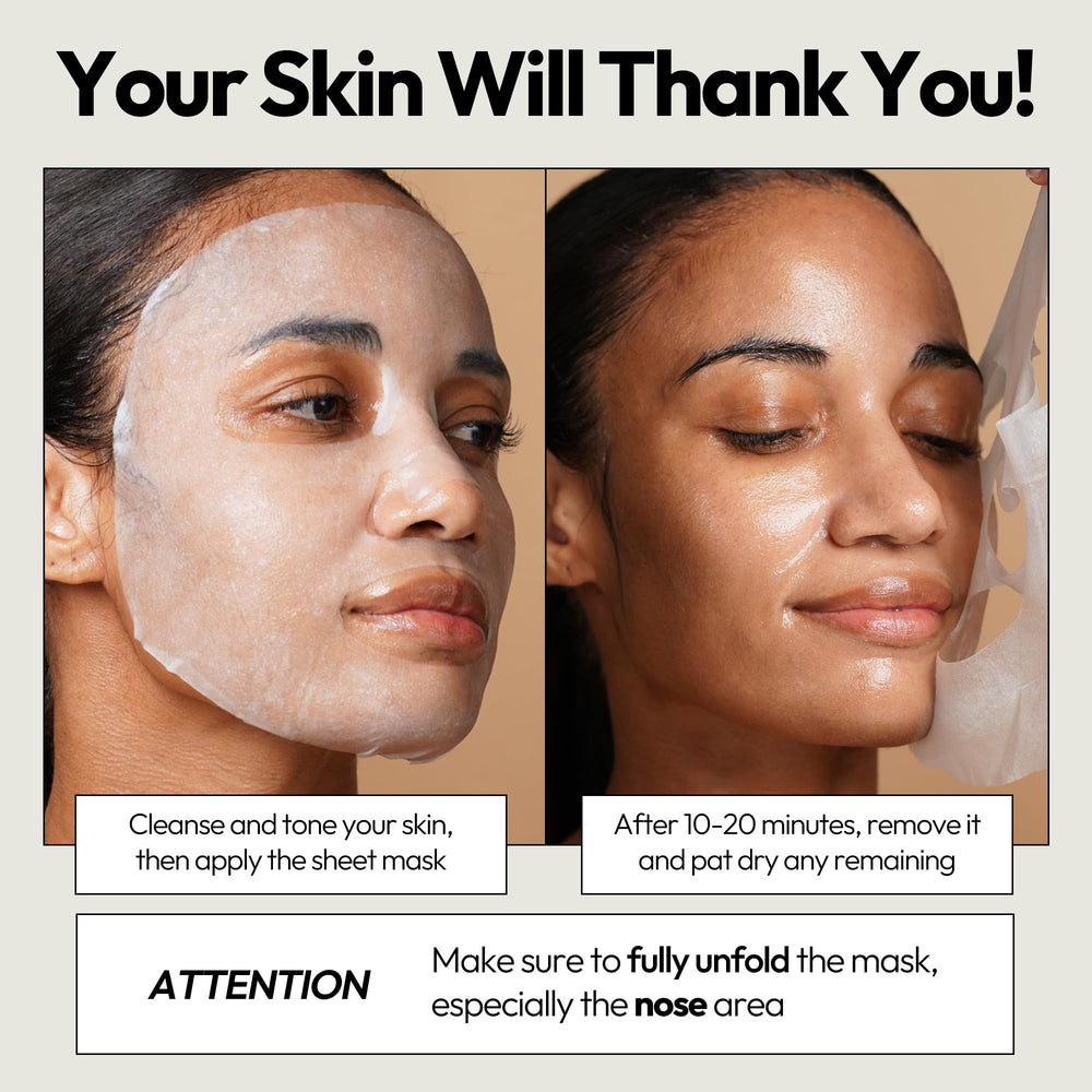 LAPCOS Honey Sheet Mask pack-front showcases premium Korean beauty design