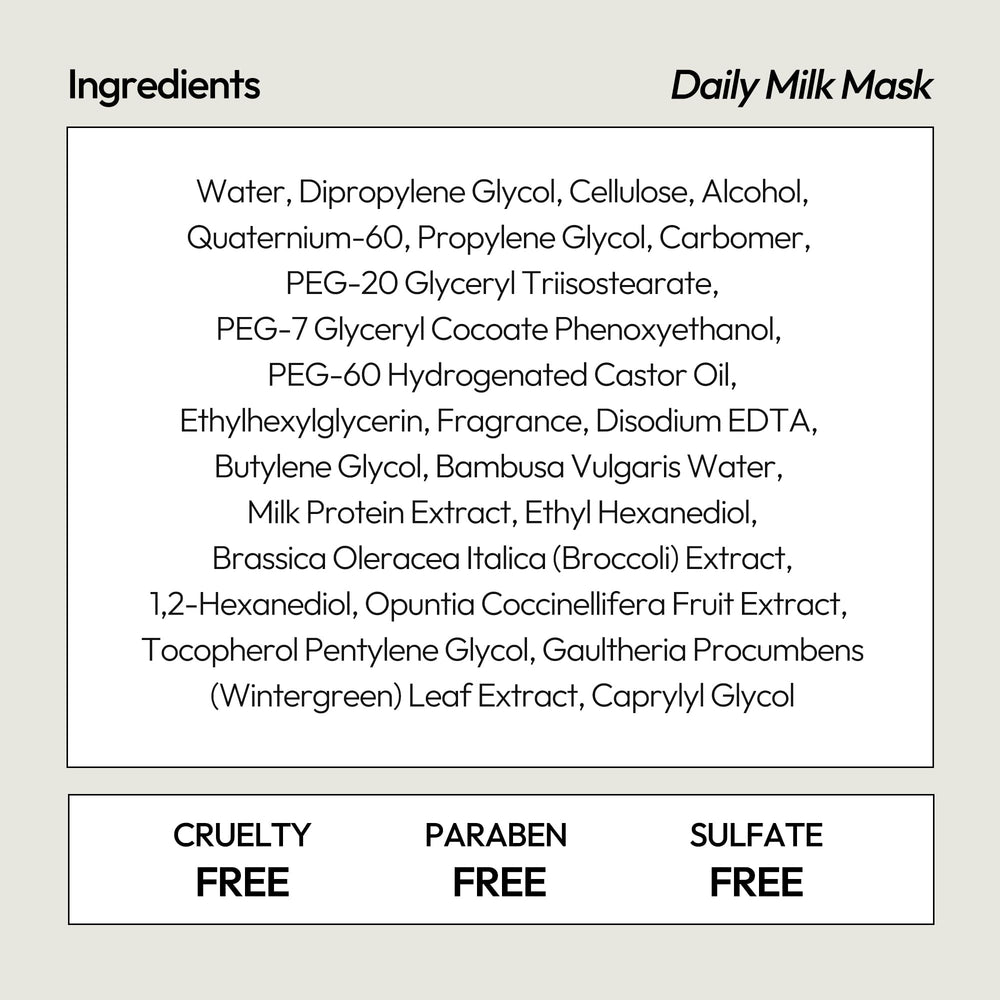 LAPCOS Milk Sheet Mask five-pack display signals value and convenience.