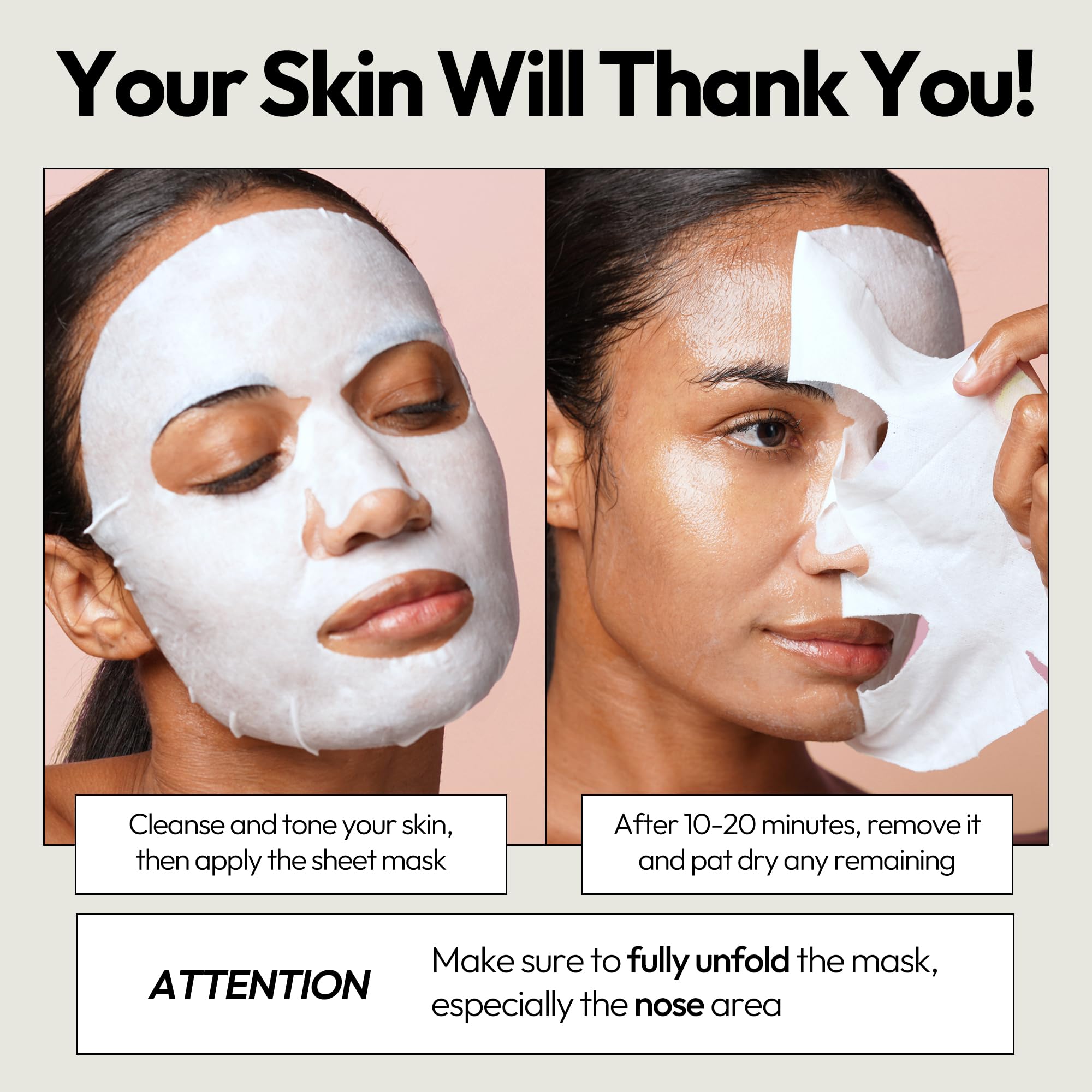 LAPCOS Pearl Sheet Mask packaging emphasizing premium K-beauty essentials