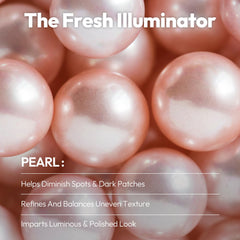 LAPCOS Pearl Sheet Mask pearls close-up highlighting brightening potential