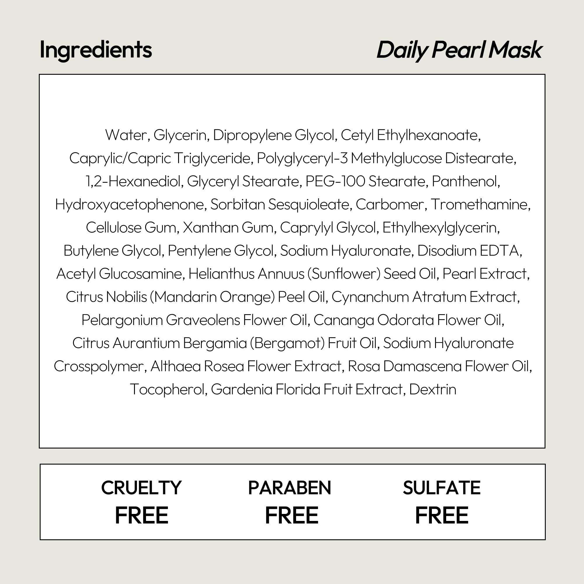 LAPCOS Pearl Sheet Mask routine image for spa-like daily glow