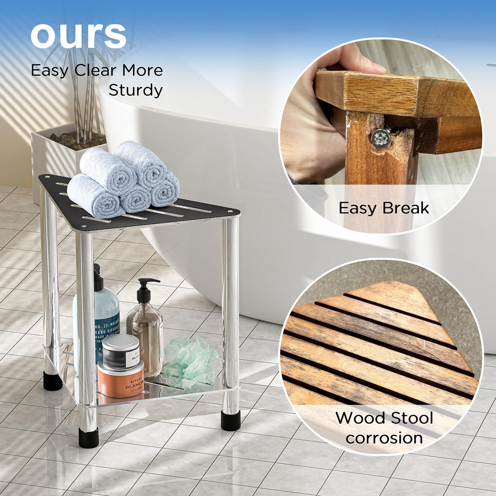 LarFaFa 400 lb load capacity supports a wide range of users.