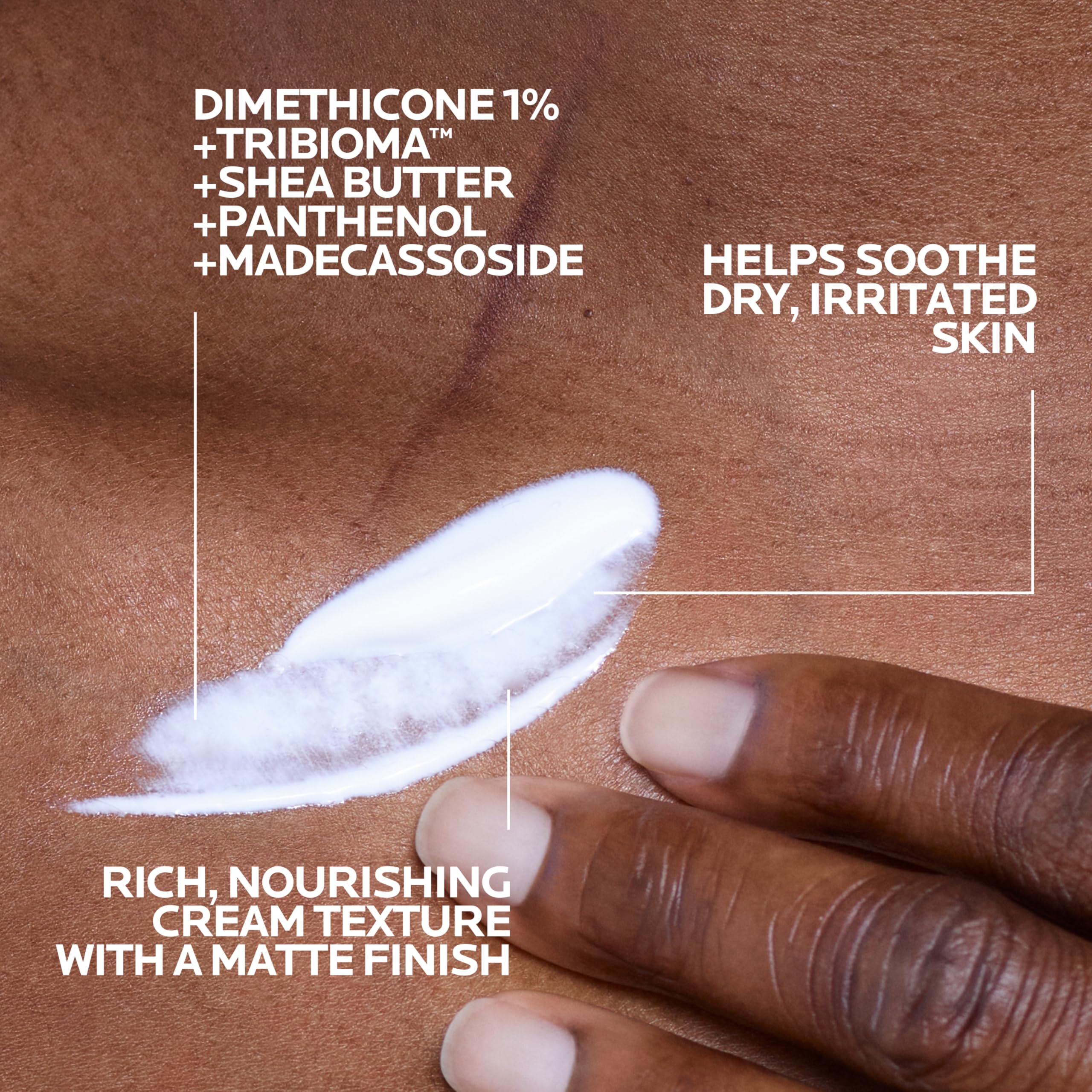 La Roche-Posay Cicaplast B5 shea butter nourishes and restores the skin barrier
