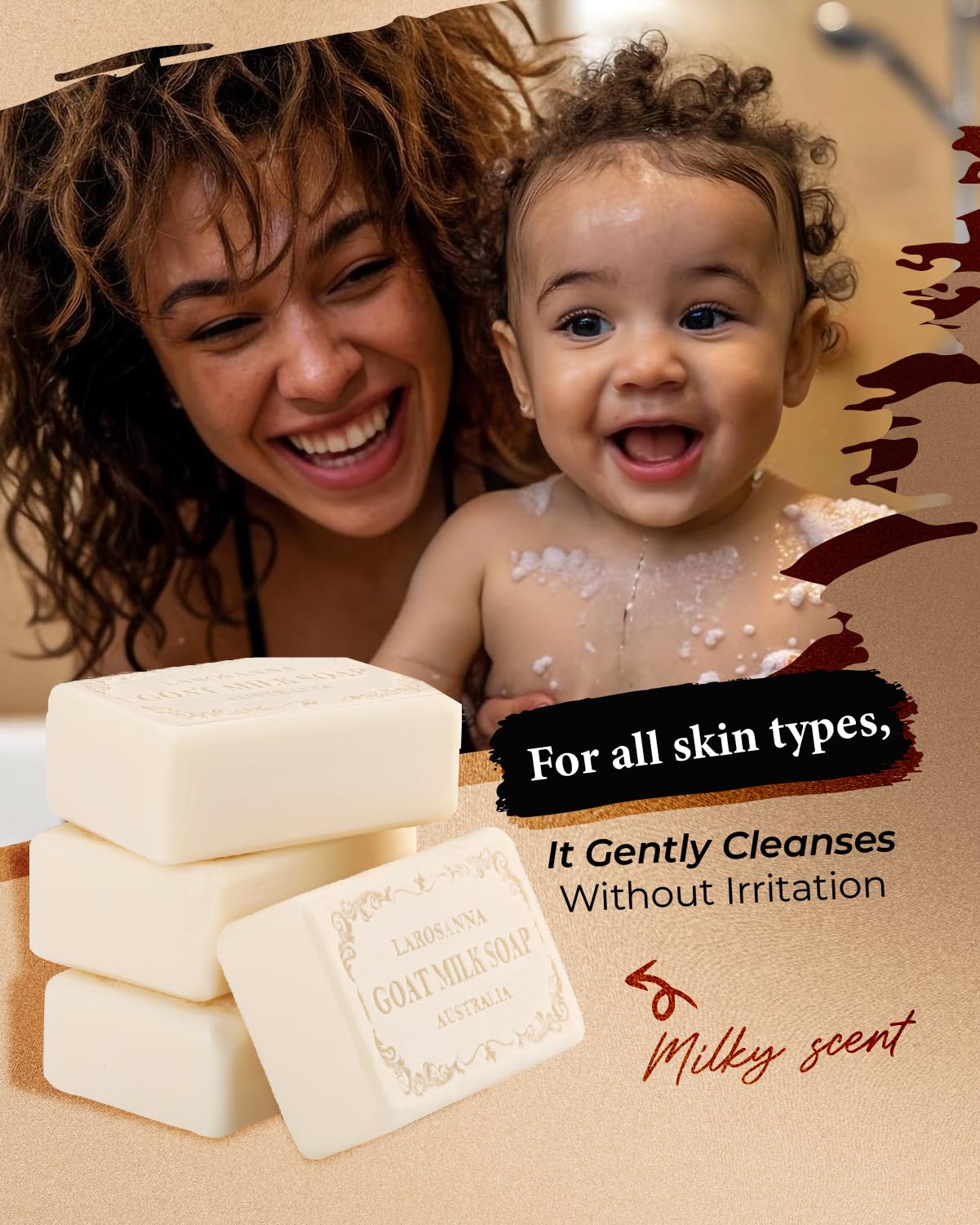 larosanna goat milk soap cruelty-free label supports ethical skincare choices