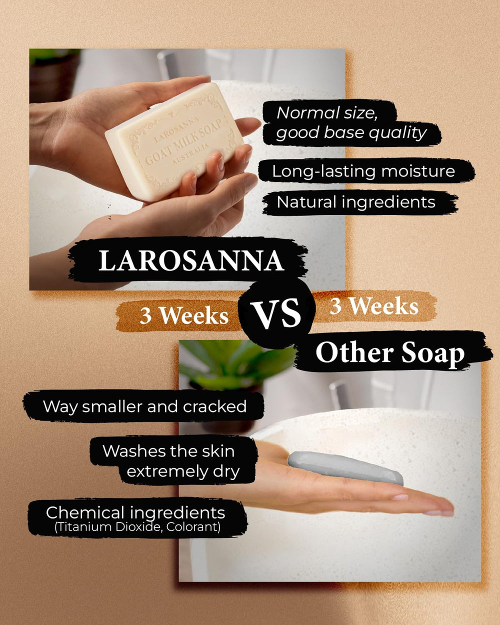 larosanna goat milk soap gift-set showcases family-friendly natural skincare