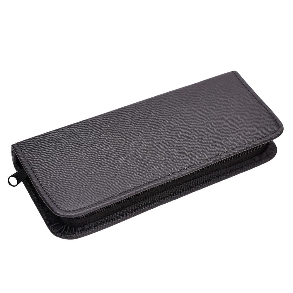 lasenersm scissor pouch front view, compact and durable organizer for hair tools