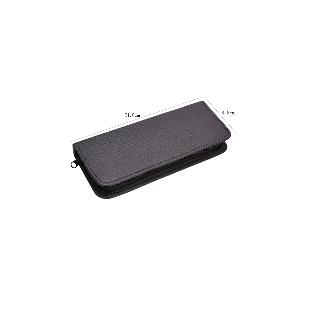 lasenersm scissor pouch side view, portable storage you can slip into a bag