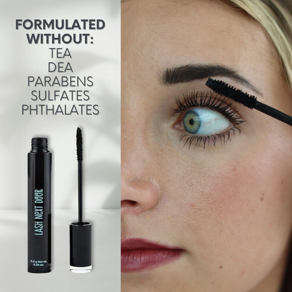 Lash Next Door mascara packaging options 1 2 3 for convenient backups