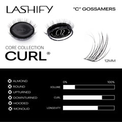 Lashify-12mm-lashes-per-cartridge showcases a complete refill for extended DIY wear.