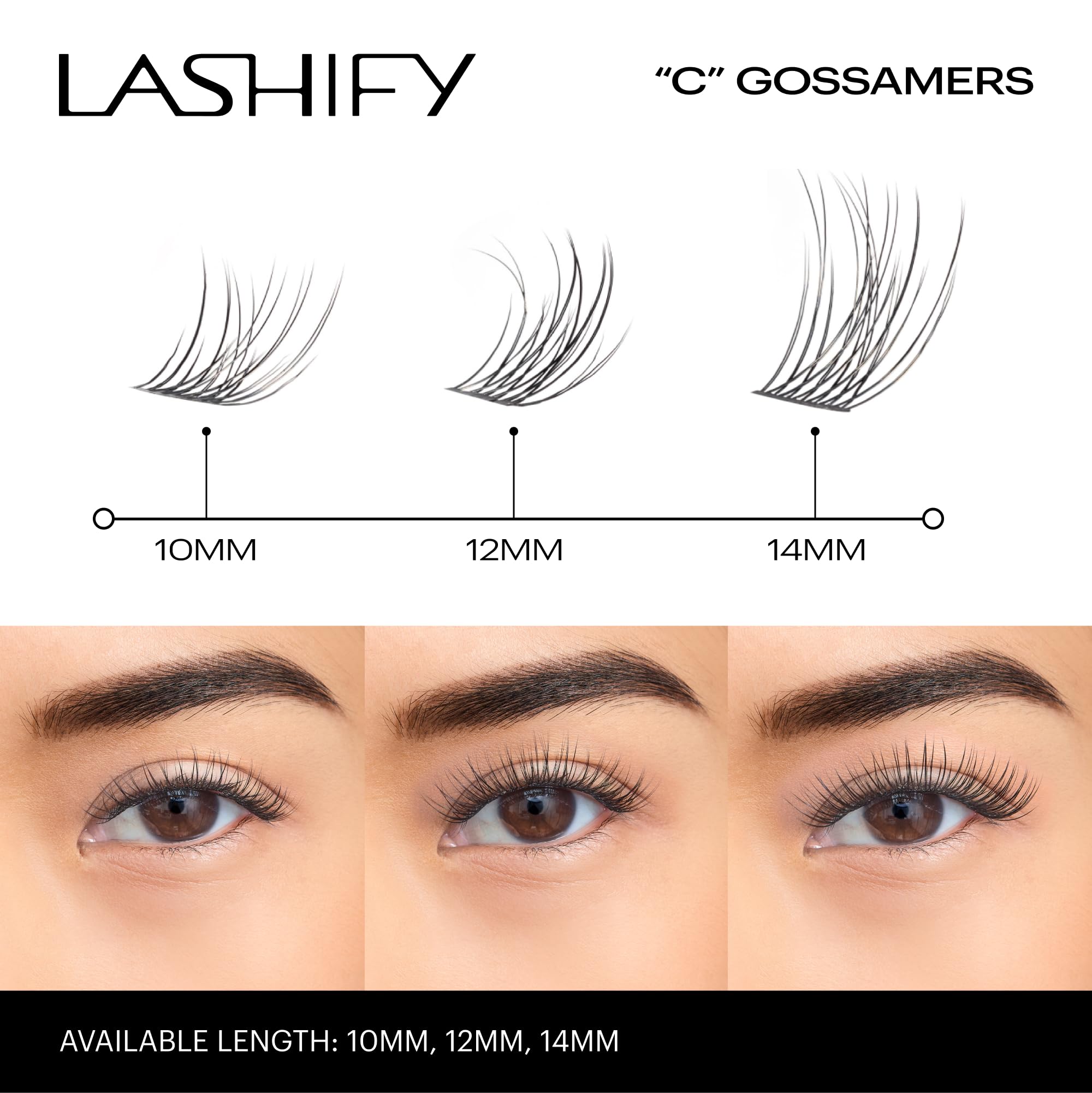 Lashify Curl 10mm Gossamer bond needs 12–24 hours to set for best hold.