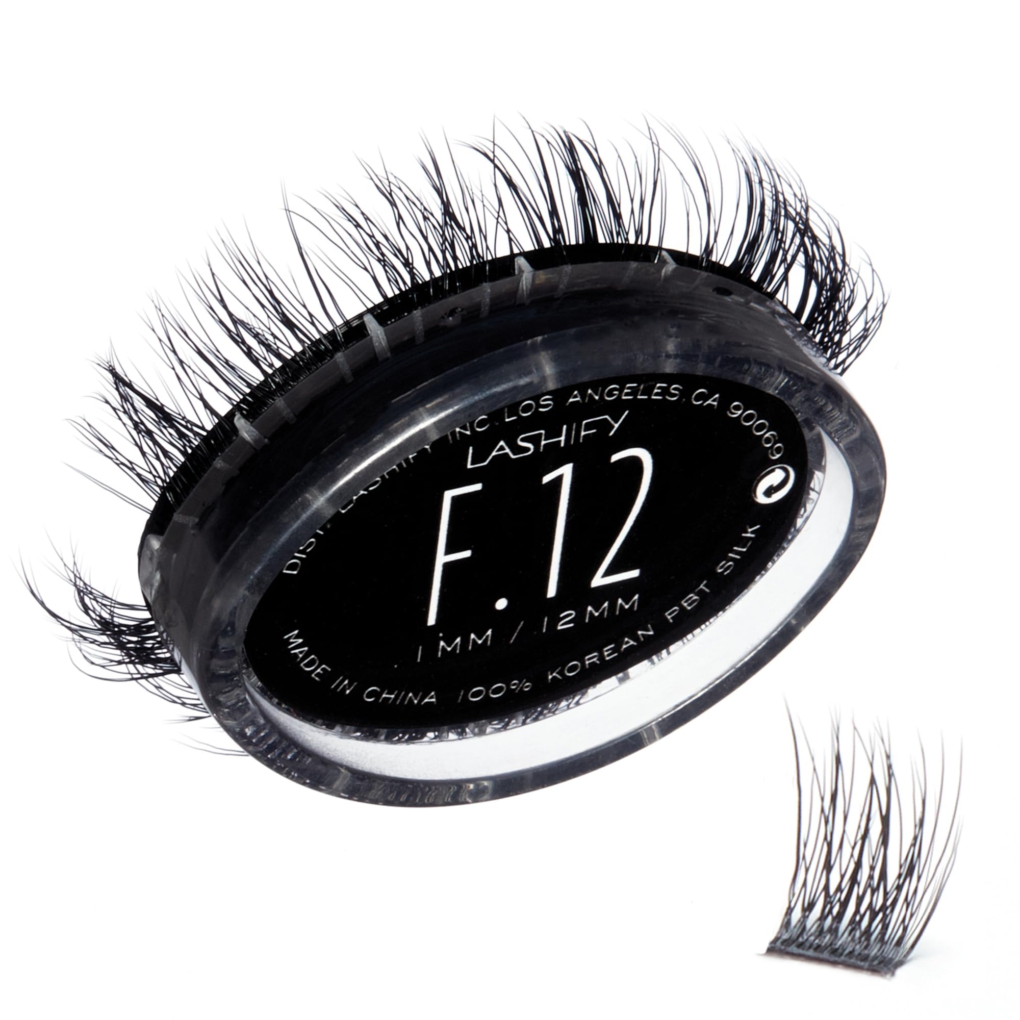 Lashify Fluffy 12mm Gossamer refill packaging—premium cruelty-free lashes for easy replacement.