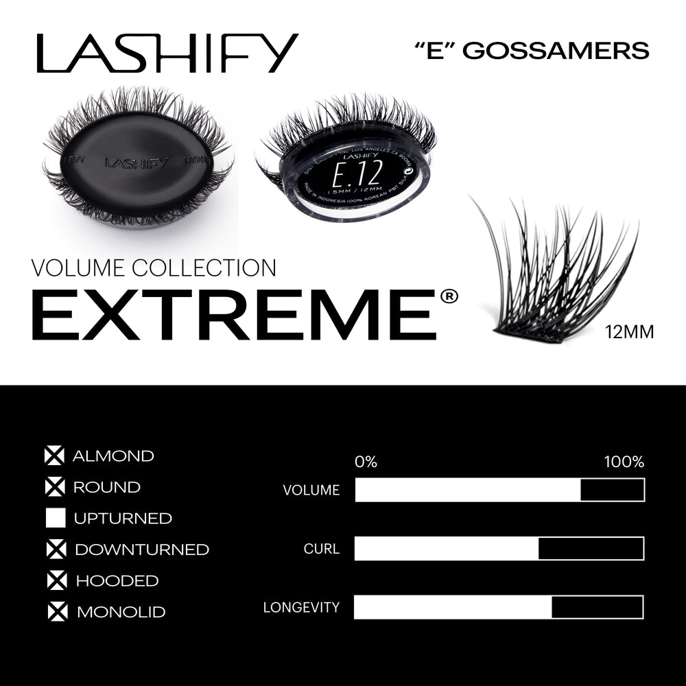 Lashify Fuse Control Wand in action enables precise application.