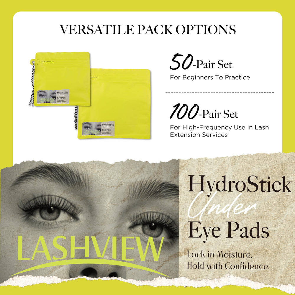 LASHVIEW lash extension tools and supplies ready for professional use