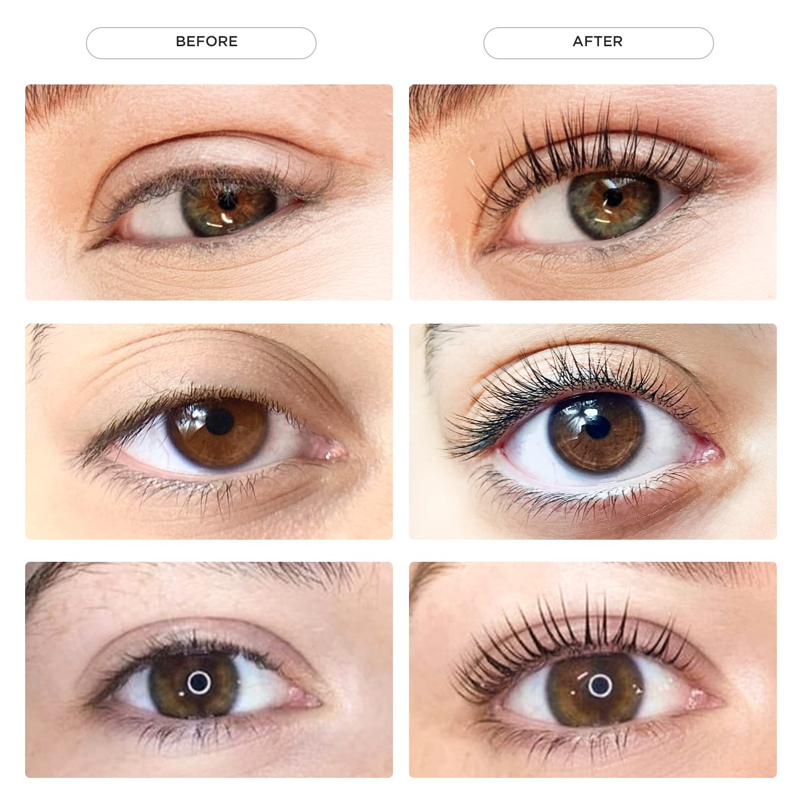 LASHVIEW ring cups for convenient lift formula mixing
