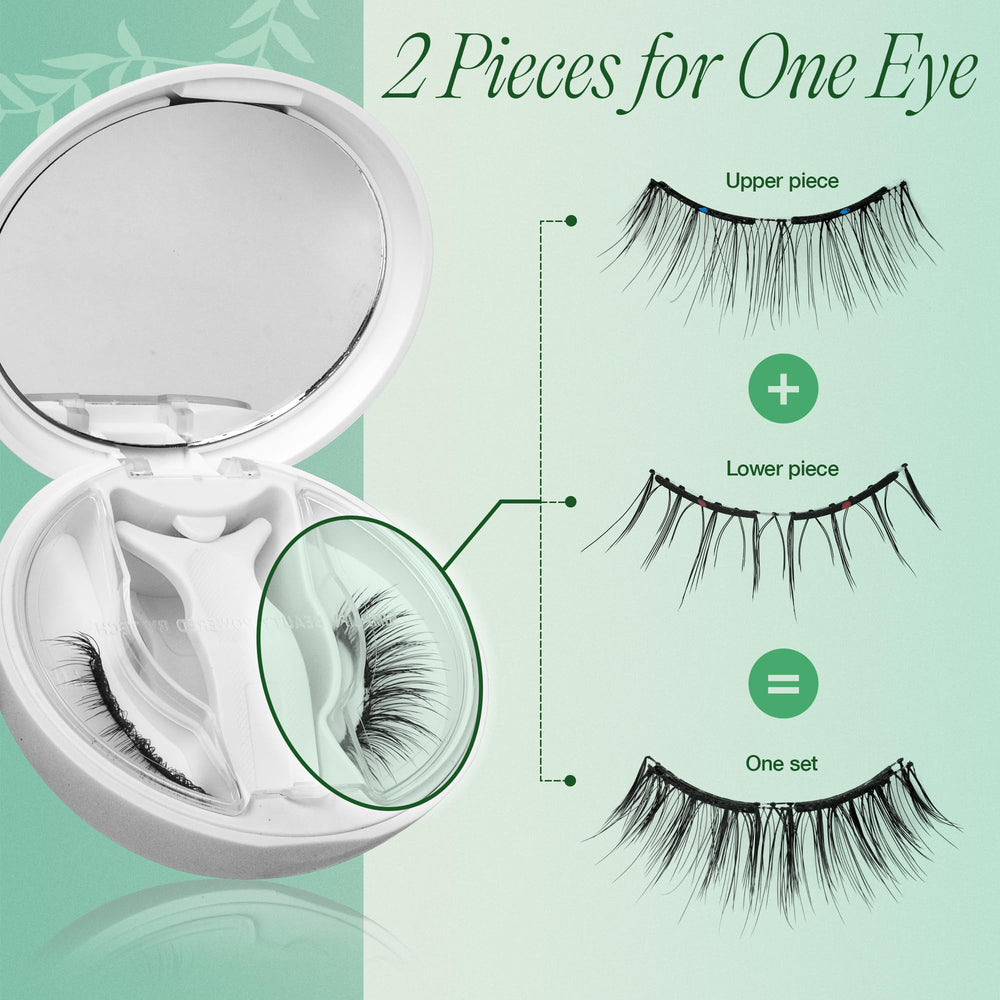 LASHVIEW travel-friendly packaging fits purse or suitcase for on-the-go glamour.