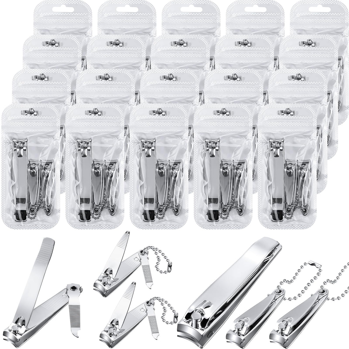 Lasnten small nail clippers for precise trimming in routine grooming.