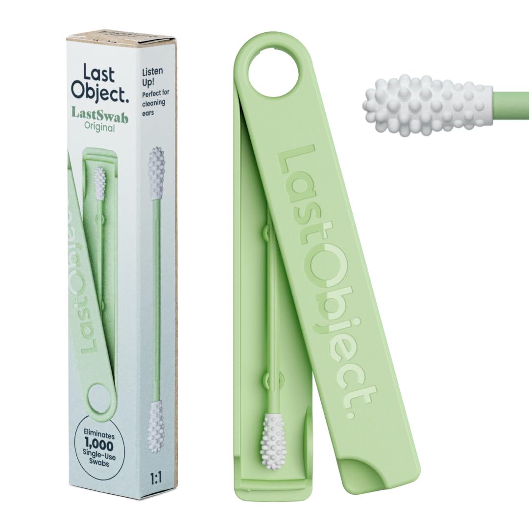 LastSwab reusable ear-cleaning swab shows a sustainable alternative to disposable q-tips.