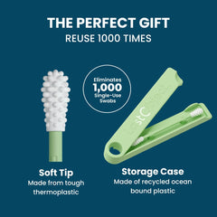 LastSwab zero-waste-solution highlights an eco-friendly choice reducing plastic waste.
