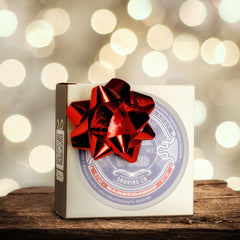 Lather & Wood Barbershop shaving soap in jar highlights luxurious tallow base and lasting slip.
