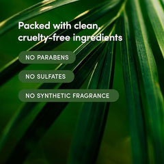 LATHER Bamboo Lemongrass lotion application demonstrates gentle massage for all skin types