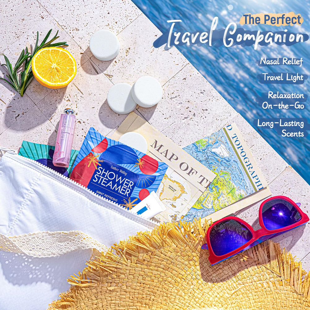 Lather Valley lavender-rosemary steamer promotes restful ambiance for bedtime routines.