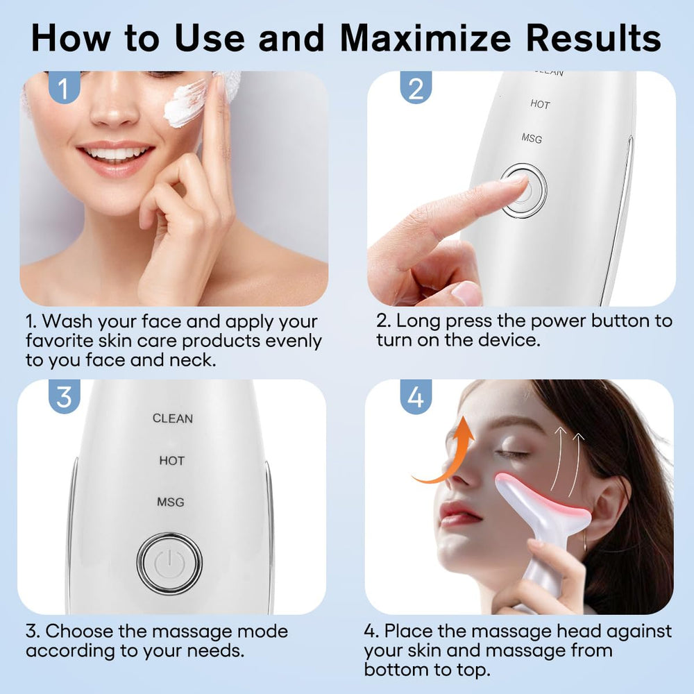 LATME facial massager skin-revitalization potential through improved circulation and natural glow.