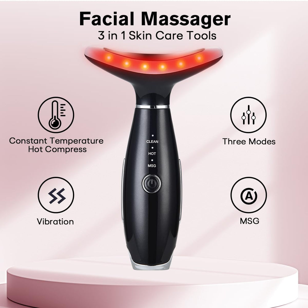 LATME gift-ready-beauty-instrument-black shows a stylish black massager perfect as a gift.