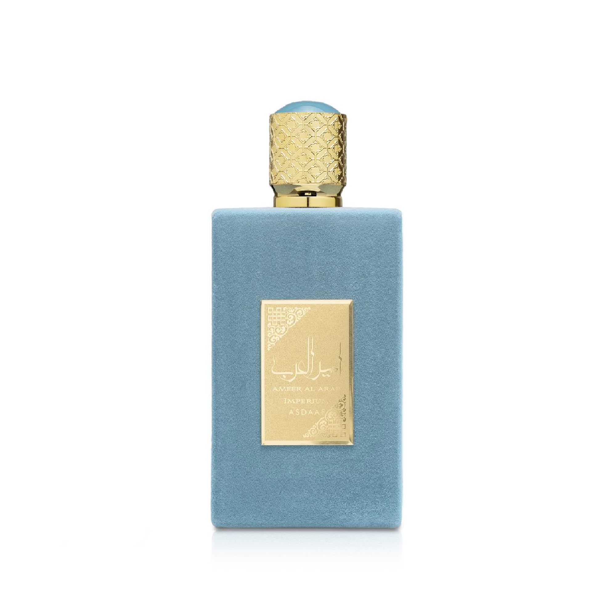 Lattafa Ameer Al Arab Imperium bottle front conveys unisex sophistication for daily wear.