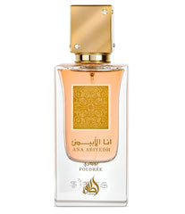 Lattafa Ana Abiyedh Poudree bottle front view for daily elegance.