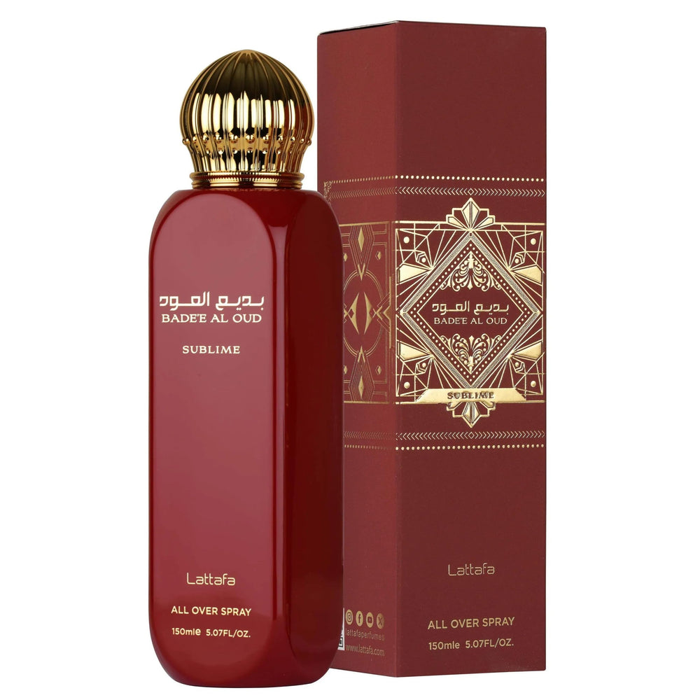 Lattafa Bade'e Al Oud Sublime packaging highlighting premium presentation